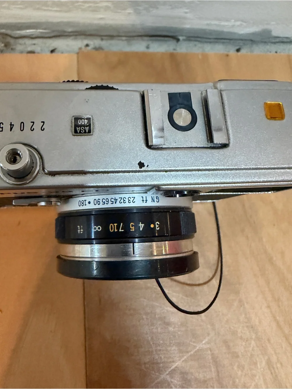 Olympus 35 EC 35MM Rangefinder Film Camera 42mm f2.8 (Made in Japan)